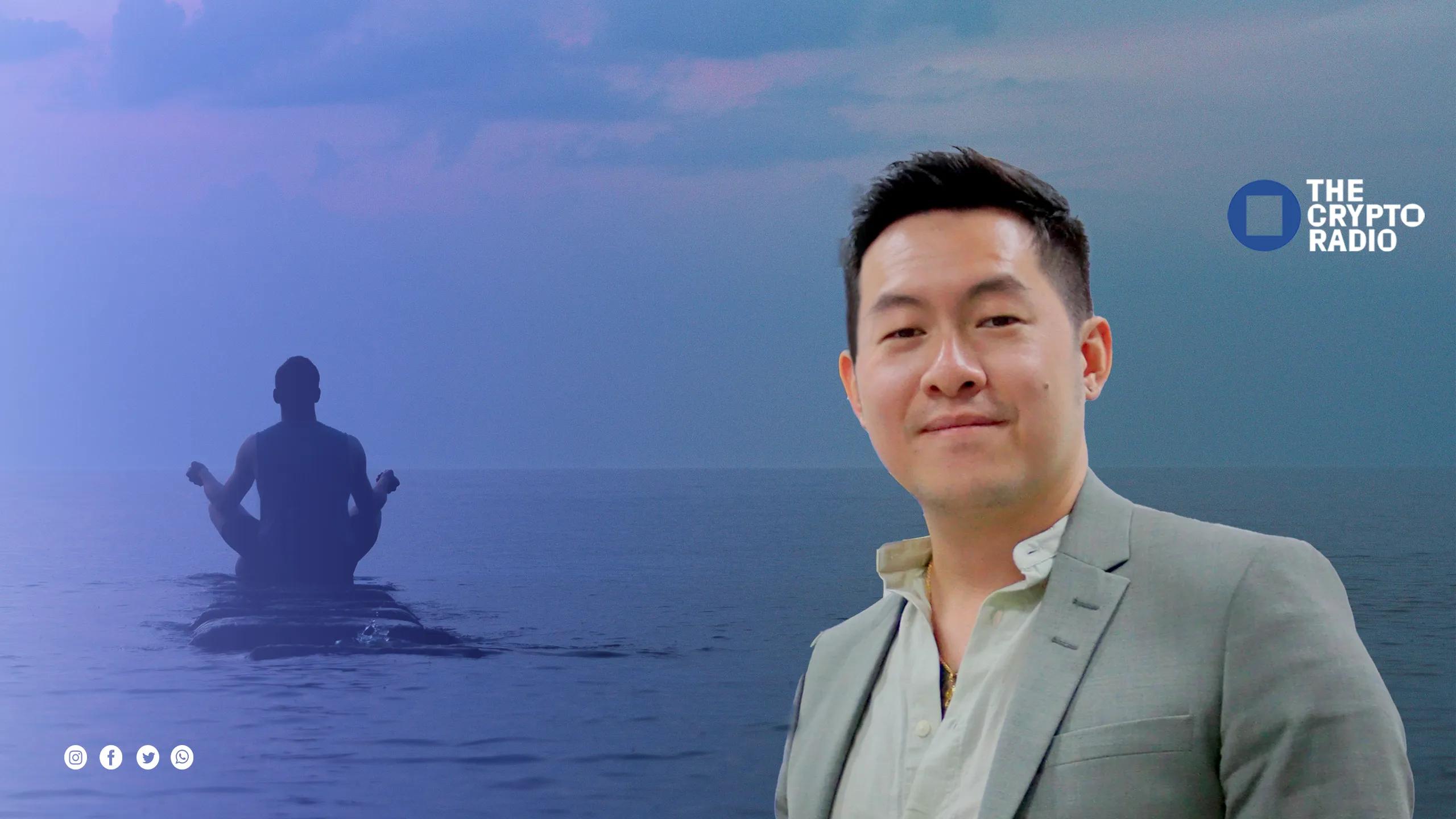 Jonathan Low says meditation helps him stay calm