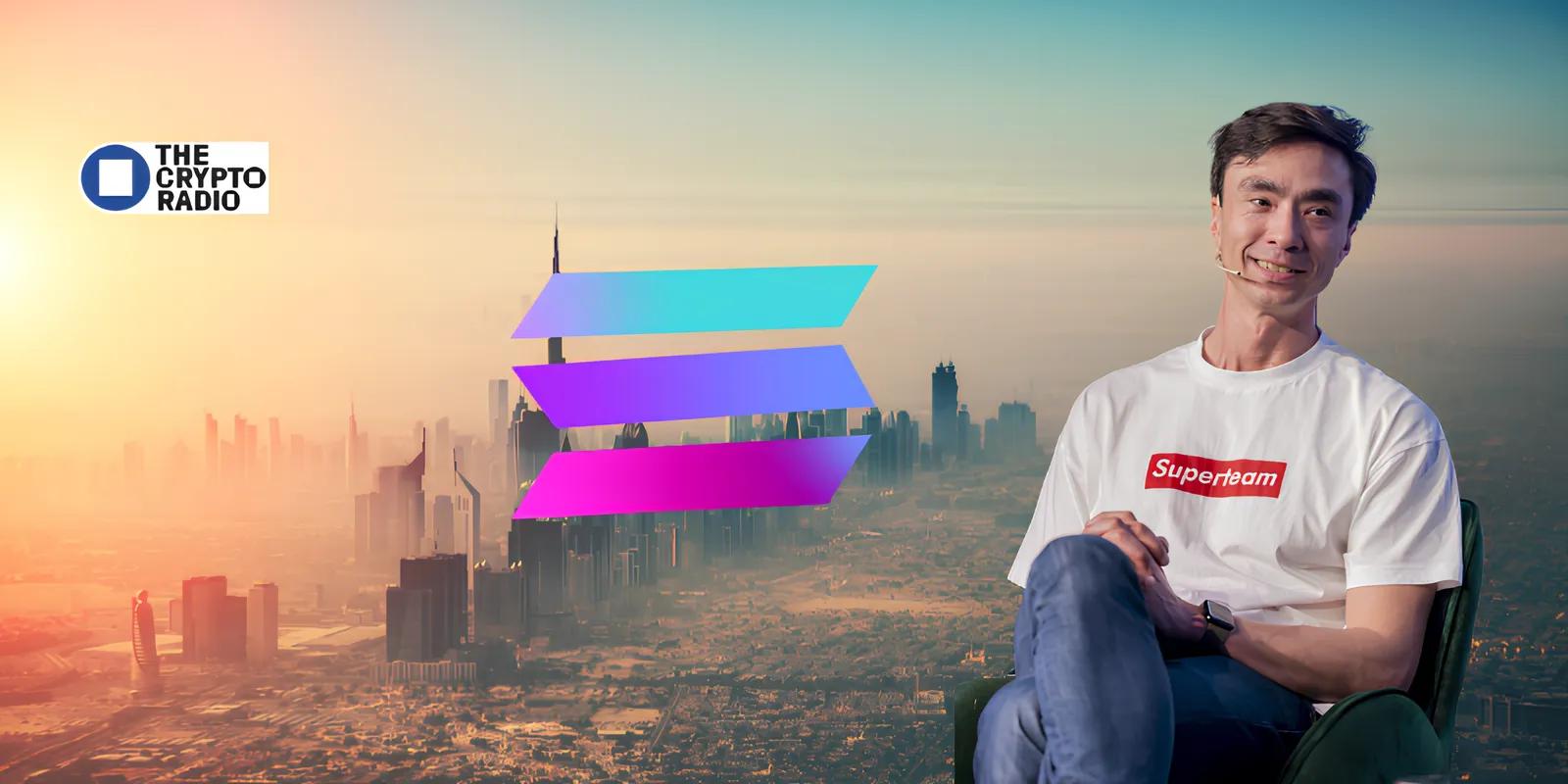 Alex Scott, Solana's Superteam Middle East lead