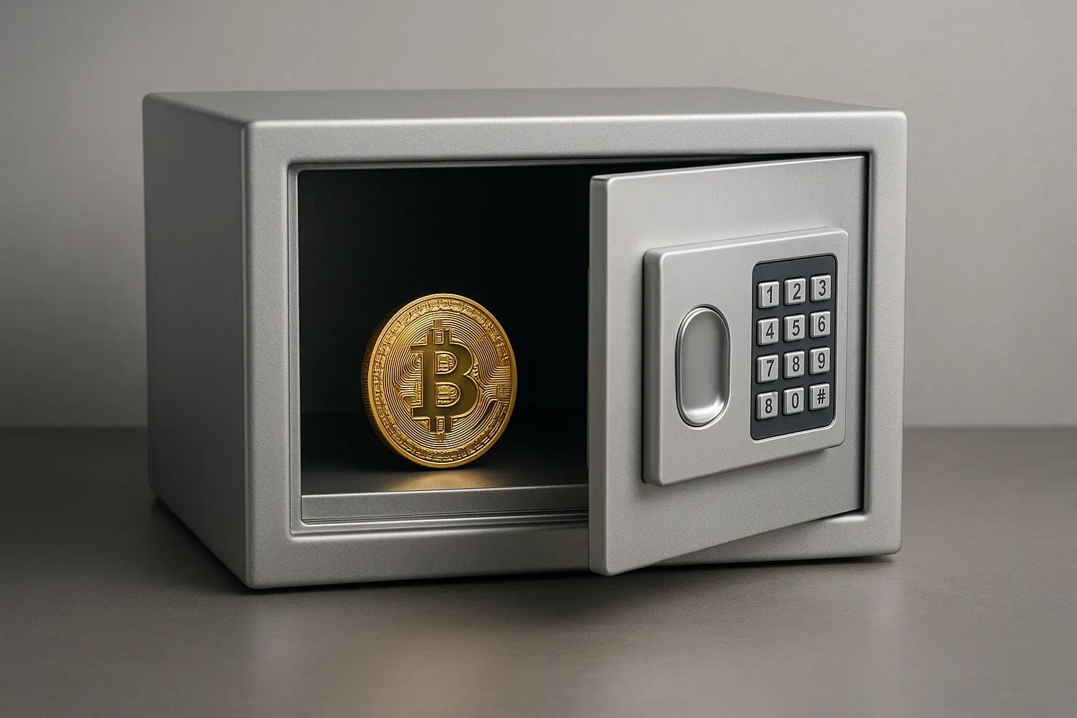 Bitcoin in a vault