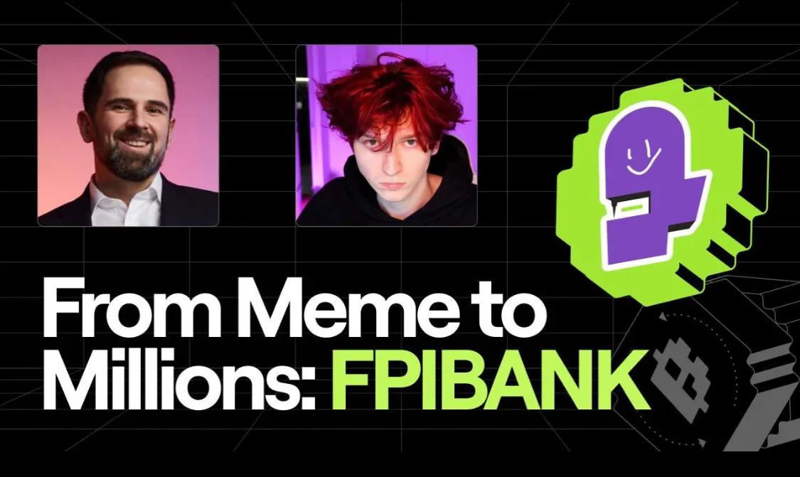 Blum Memepad co-founder Vladimir Smerkis and Ilya ‘Nowkie' Twitch streamer broadcast FPIBANK token launch together