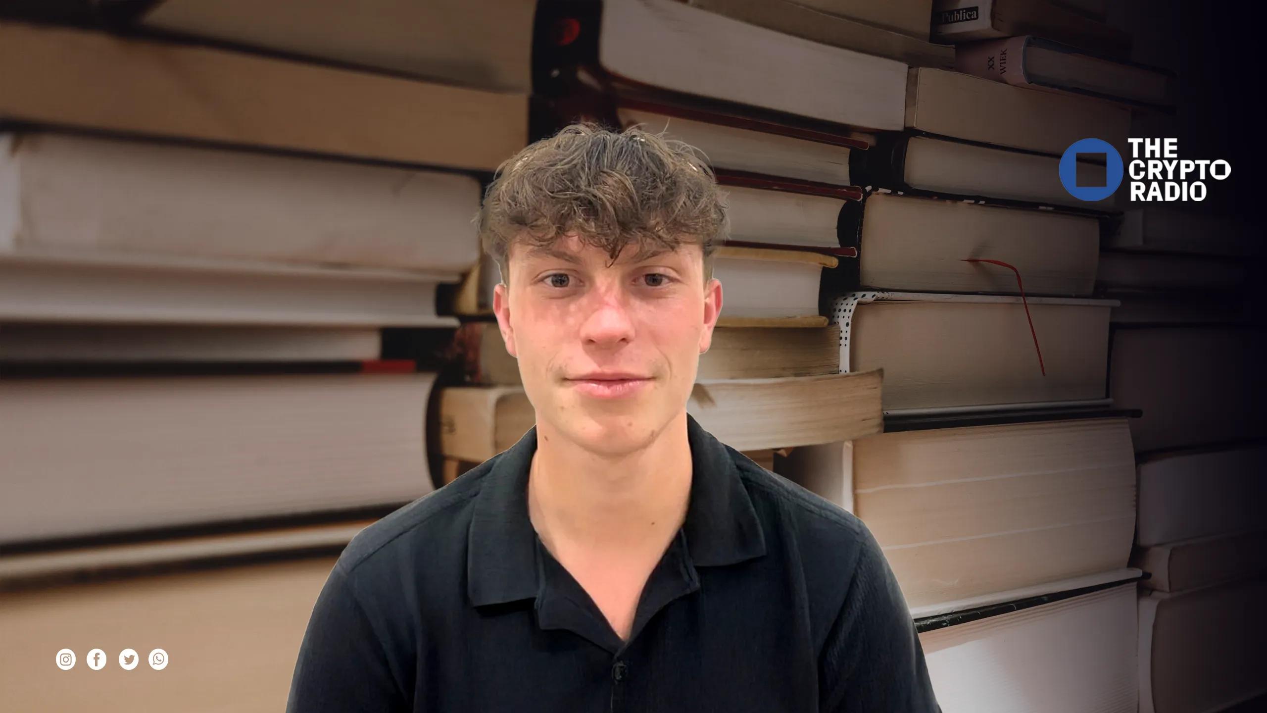 Bitcoin Youth podcaster Harley Echlin teaches himself what his economics classes missed