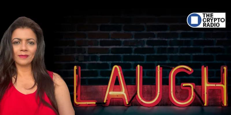 Web3 comedian Mona Shaikh who launched comedy platform Web3 Is A Joke in 2022