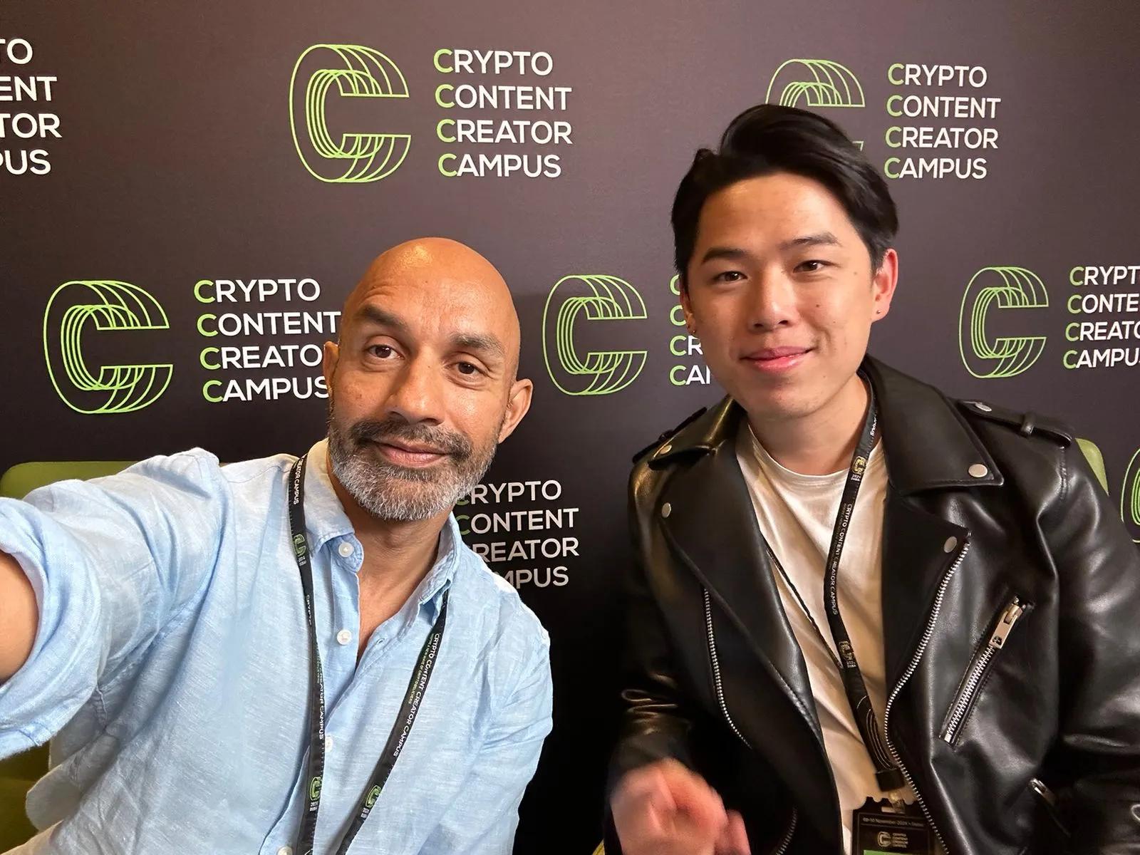 Panda Boi with The Crypto Radio's Justin Harper
