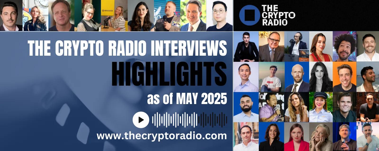 The Crypto Radio interview guests