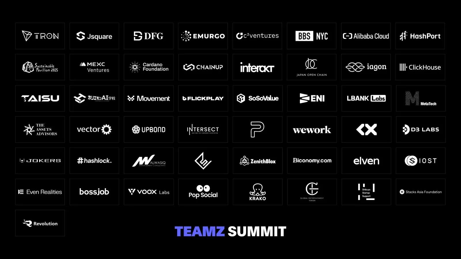 TEAMZ Summit 2025, Japan’s largest Web3 & AI conference