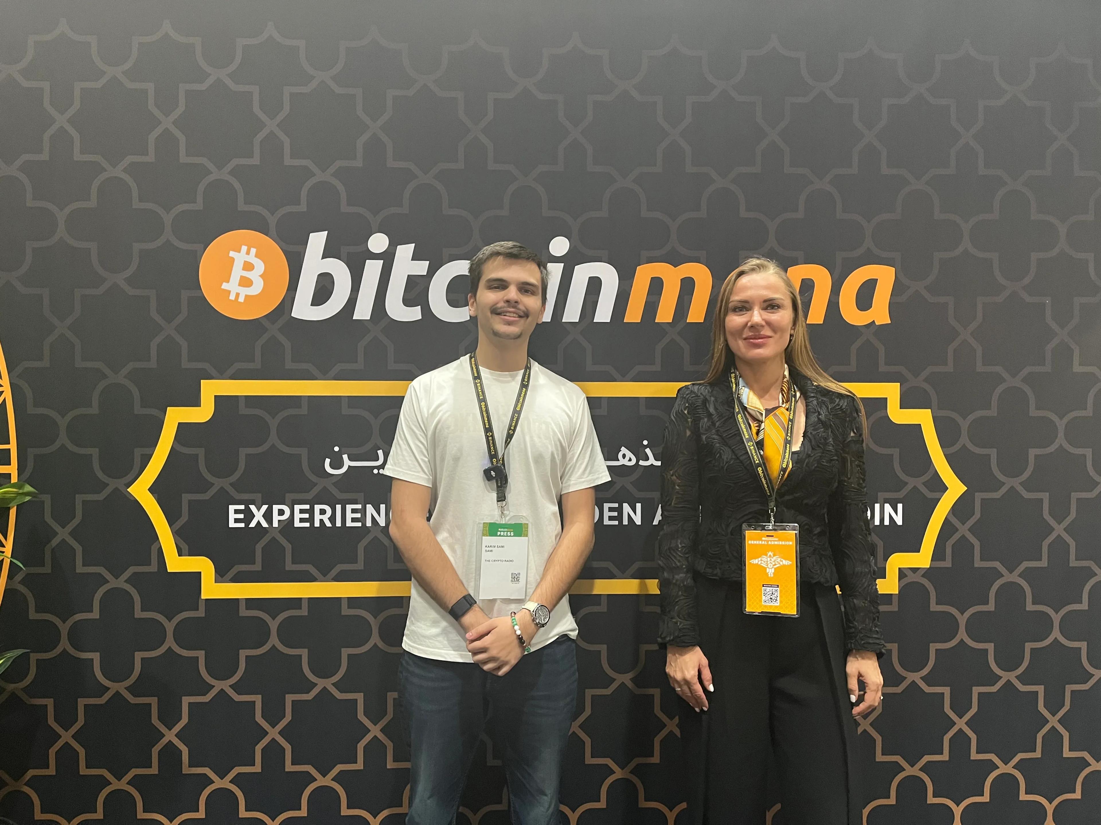 WeFi's Agne Linge with The Crypto Radio's Karim Tarakji
