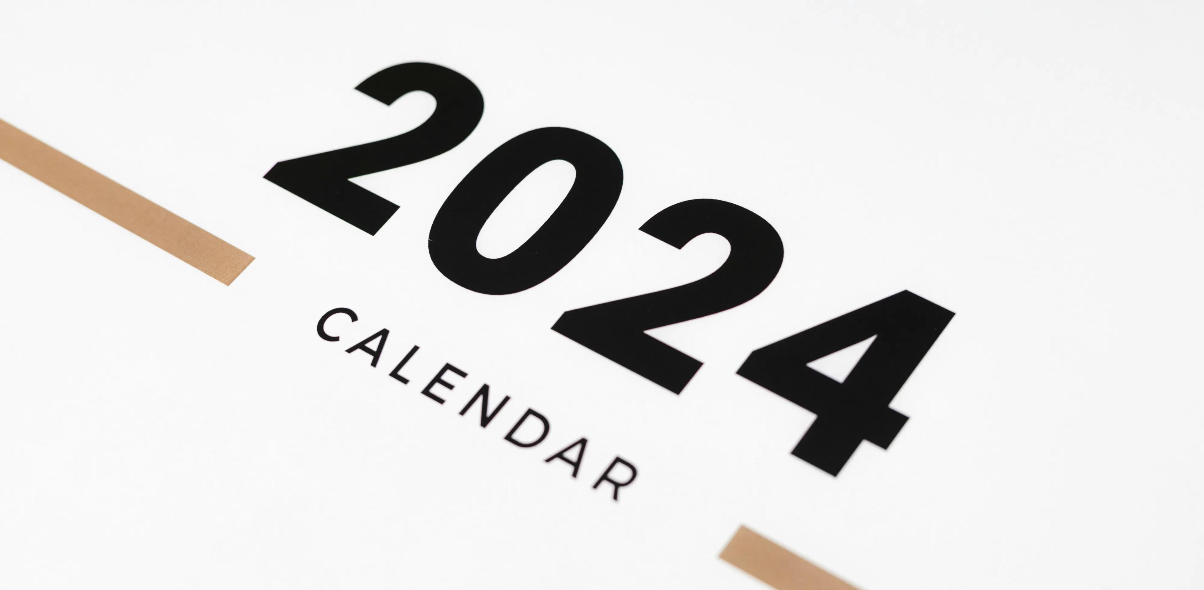 2024 calendar