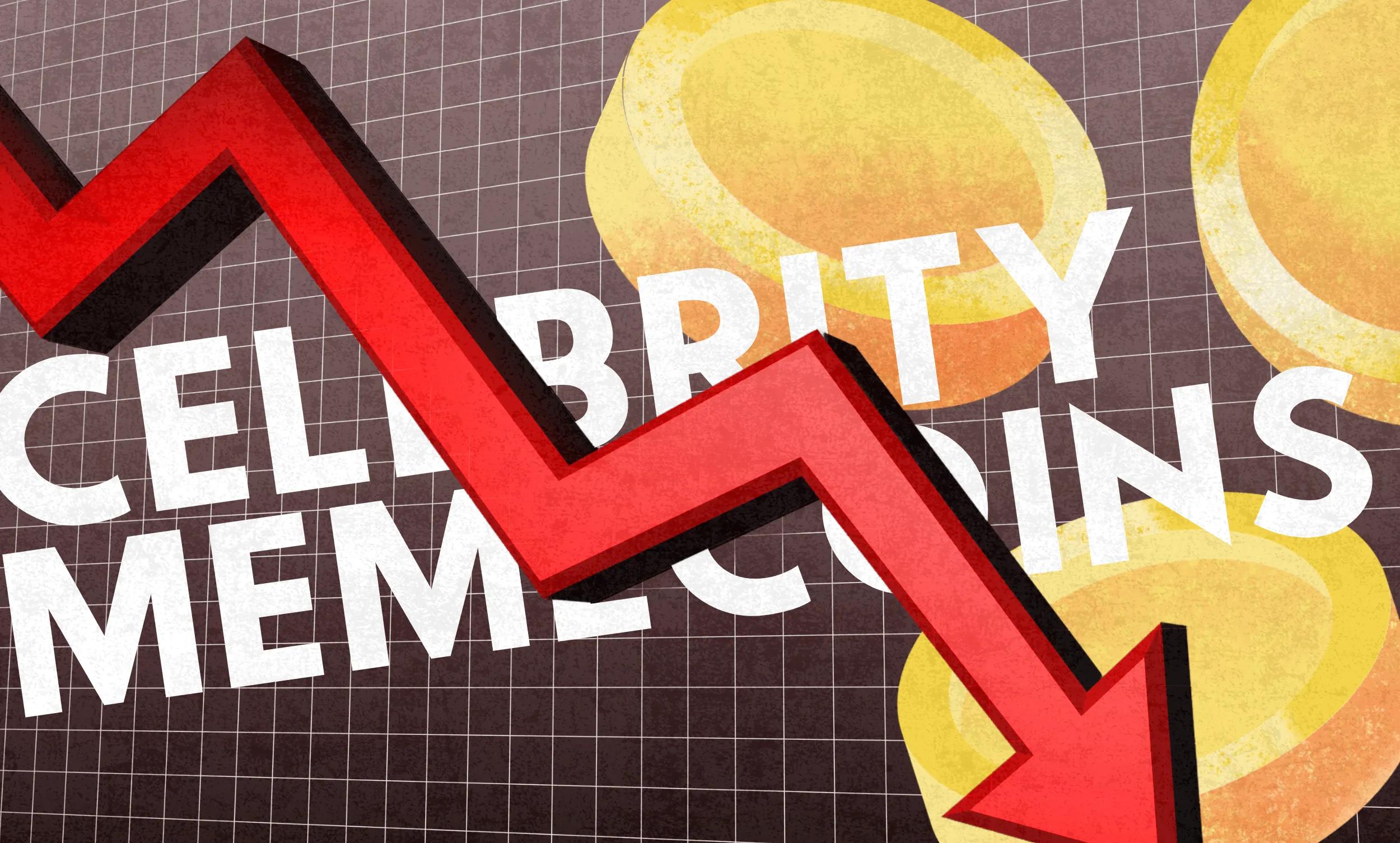 Celebrity meme coin token crypto cryptocurrencies