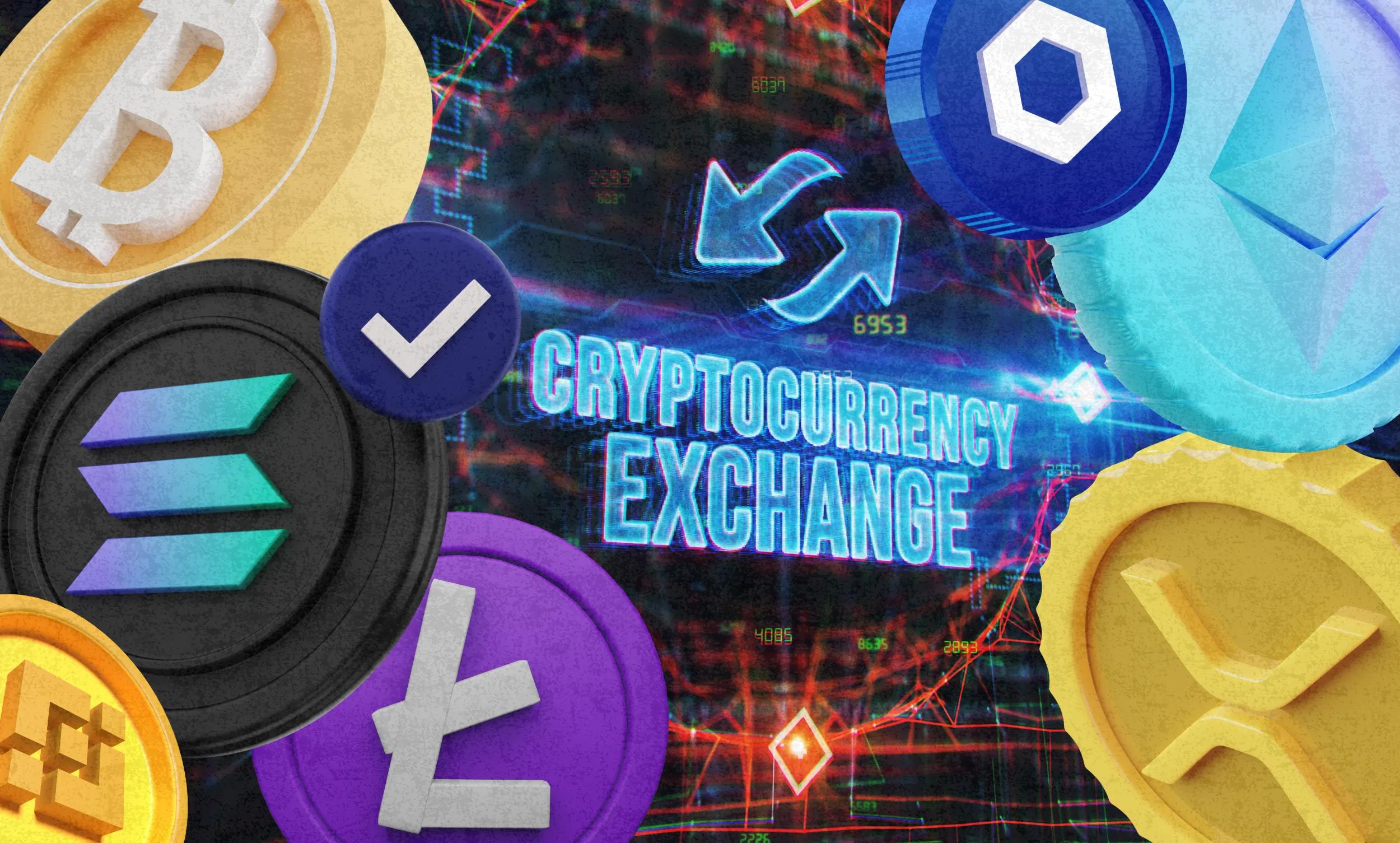 Cryptocurrency exchanges where users can buy and sell Bitcoin, Ethereum, and other coins