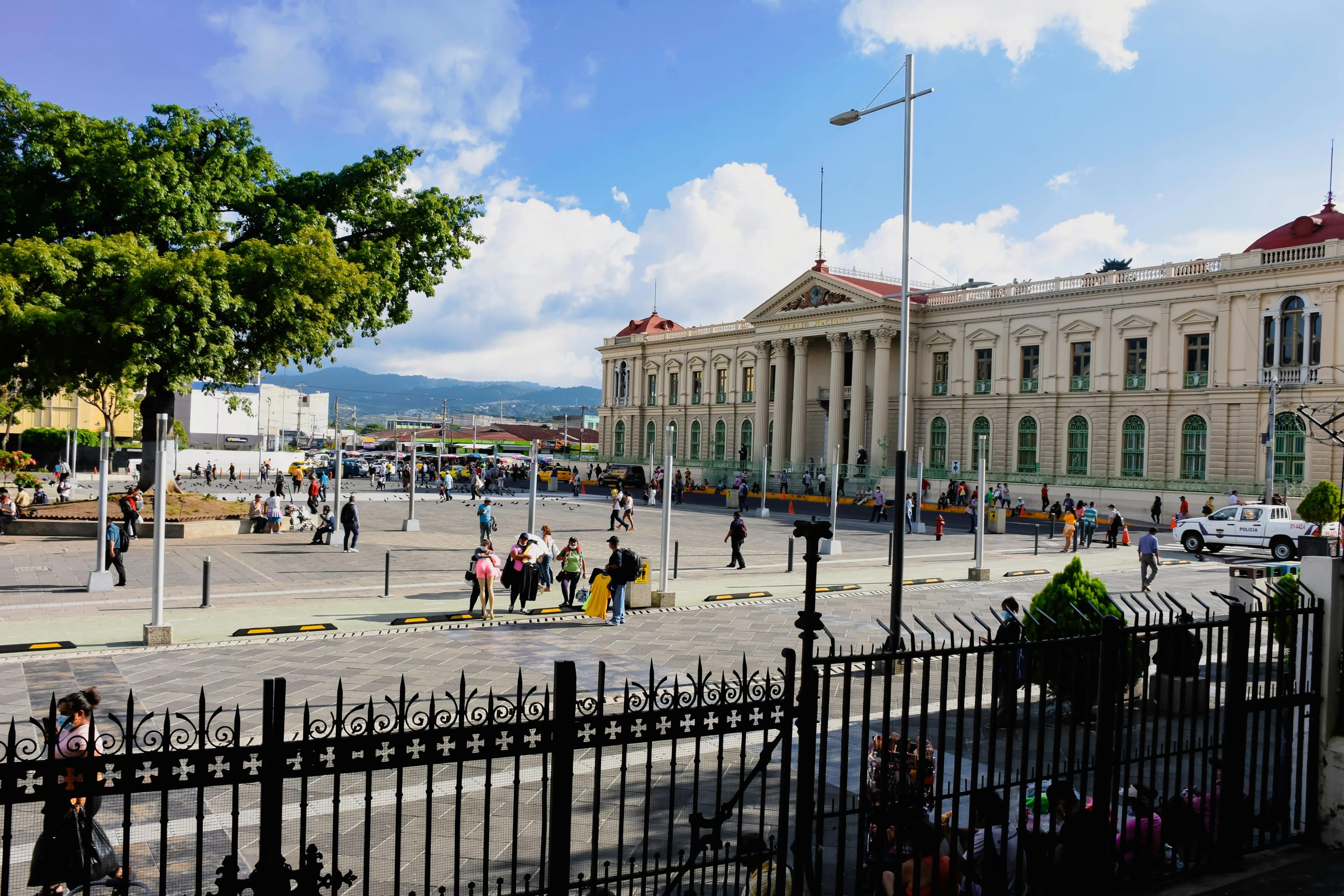 Palacio Nacional in San Salvador in El Salvador