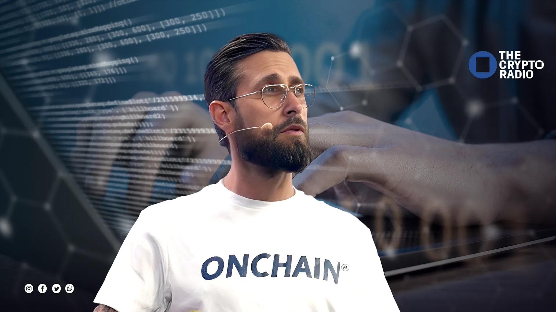 OnChain CEO Jason Dominique at Philippine Blockchain Week 2025