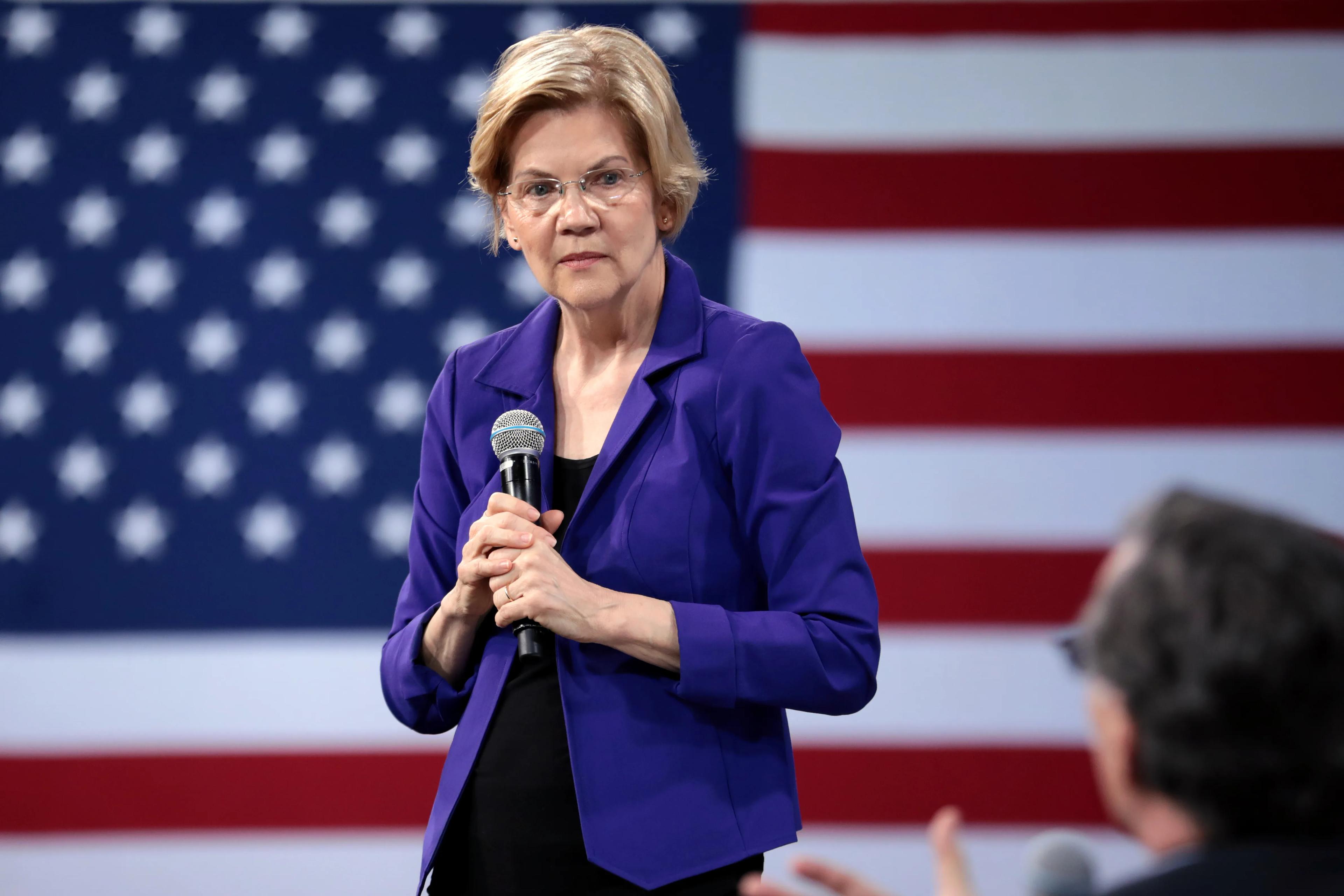 US Senator Elizabeth Warren